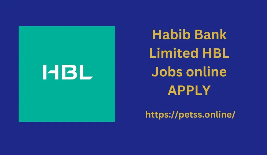 Habib Bank Limited HBL Jobs