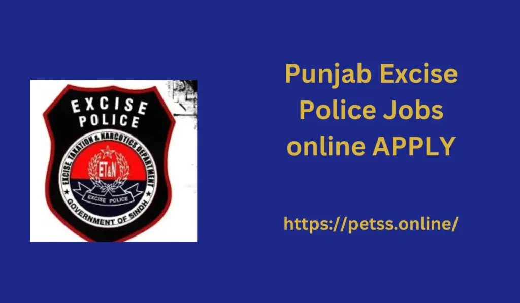 Punjab Excise Police Jobs